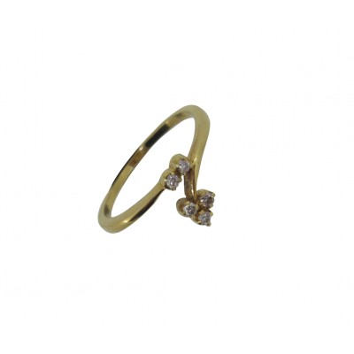 Diamond Ring with 5 Diamonds